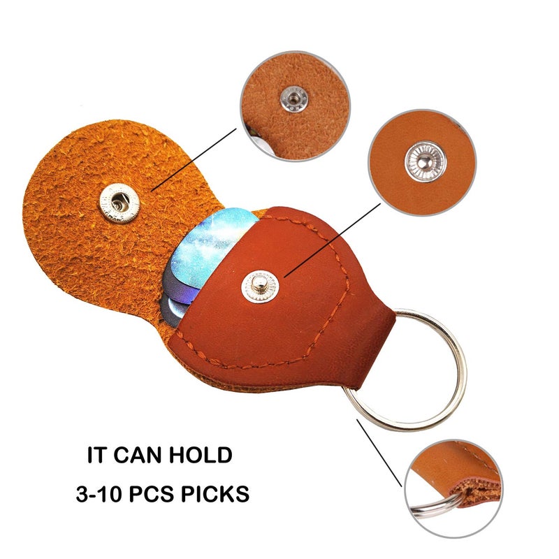 SUNLP Unique Guitar Picks 12 Medium Gauge Pack with Picks Holder and Plastic Picks Box, SUNLP Fairyland Galaxy Themed Guitar Cool Picks for Bass Electric Guitar Acoustic Guitar Lovers guitarists gift - Image 4